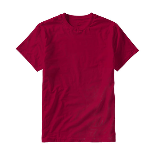 Antique Cherry Red Regular Fit Back View Mens T-Shirt Mockup | JPG Mockup Download | For POD Sellers Designers Etsy Shops | Commercial Use | MockupBulk