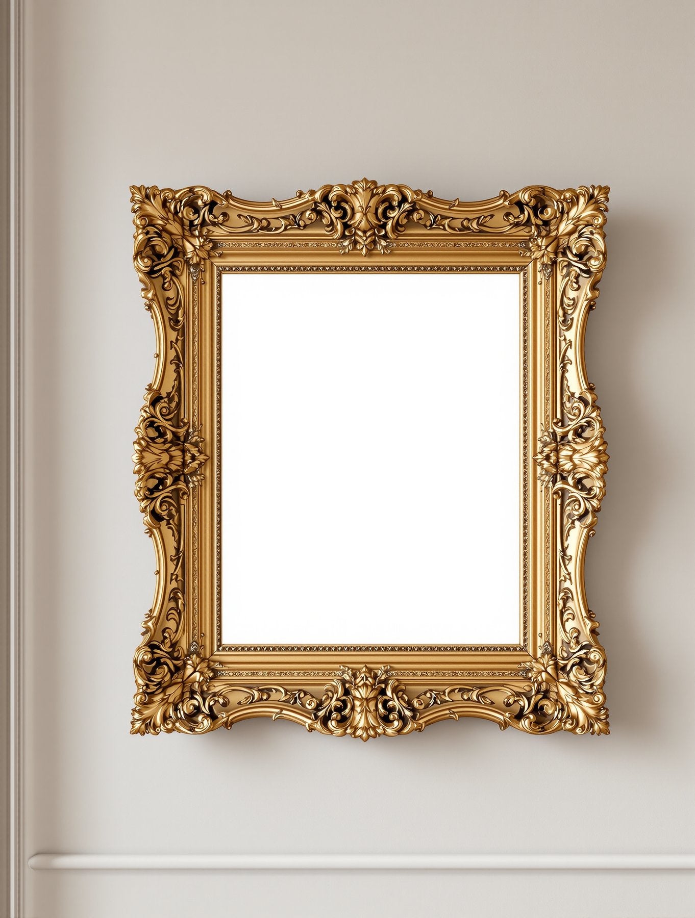 Antique Frame Mockup | Blank Template #003 — Print-on-Demand Frame Mockup | bulkmockup JPG | Commercial Licence | MockupBulk