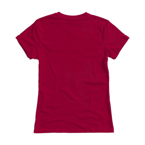 Antique Cherry Red Regular Fit Back View Womens T-Shirt Mockup | Instant JPG Download | Commercial Licence | Etsy POD Print Mockup | MockupBulk