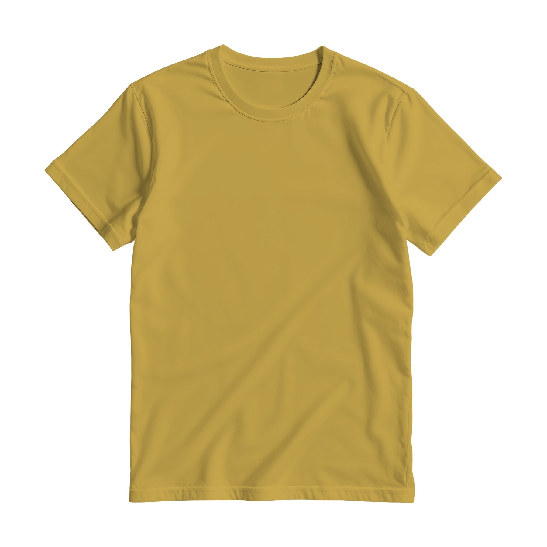 Antique Gold Regular Fit Unisex T-Shirt Mockup | JPG Mockup Download | For POD Sellers Designers Etsy Shops | Commercial Use | MockupBulk