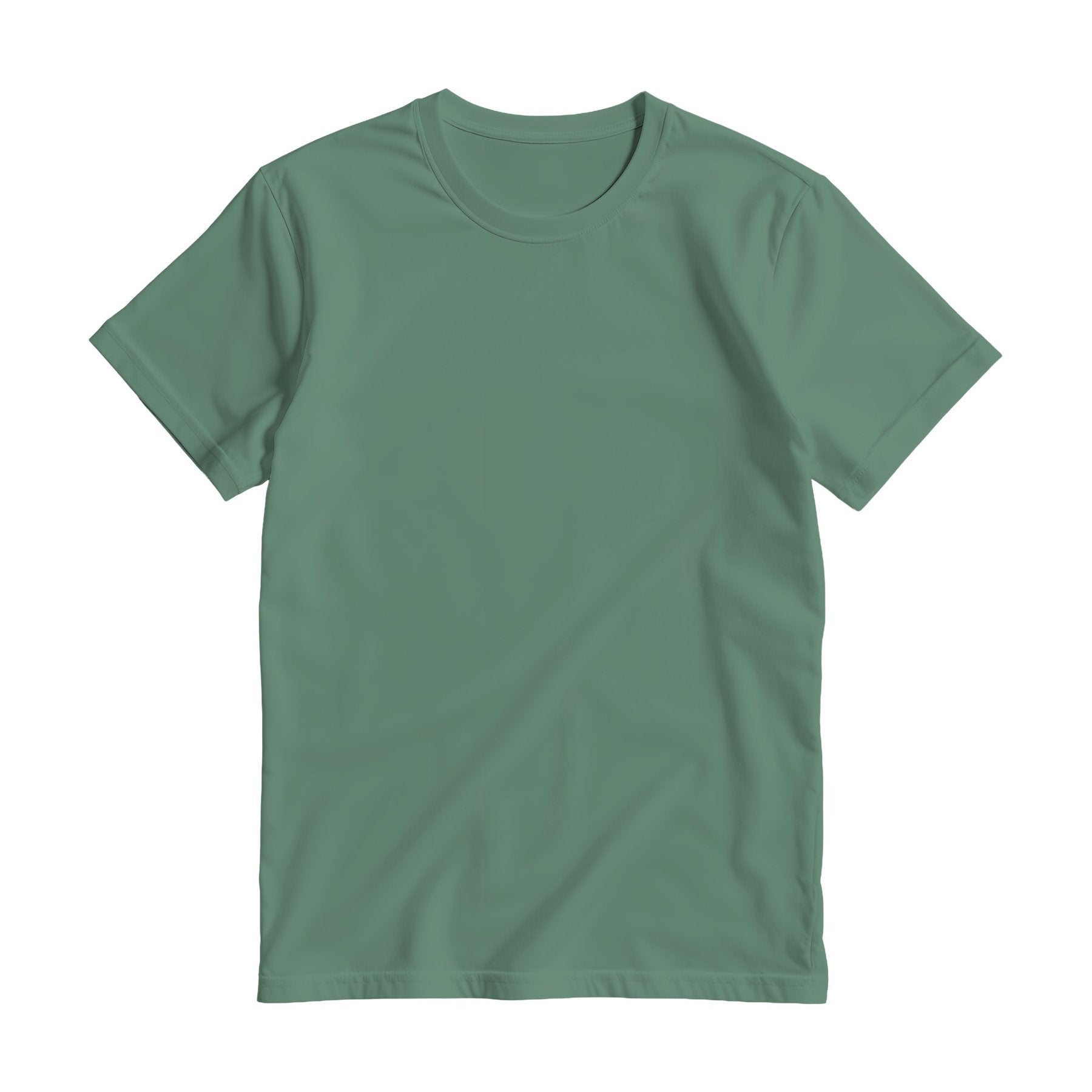 Antique Jade Dome Regular Fit Unisex T-Shirt Mockup | Print on Demand Mockup | High-Res JPG Download | Commercial Use Included | MockupBulk