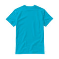 Aqua Regular Fit Back View Unisex T-Shirt Mockup | Print on Demand Mockup | High-Res JPG Download | Commercial Use Included | MockupBulk
