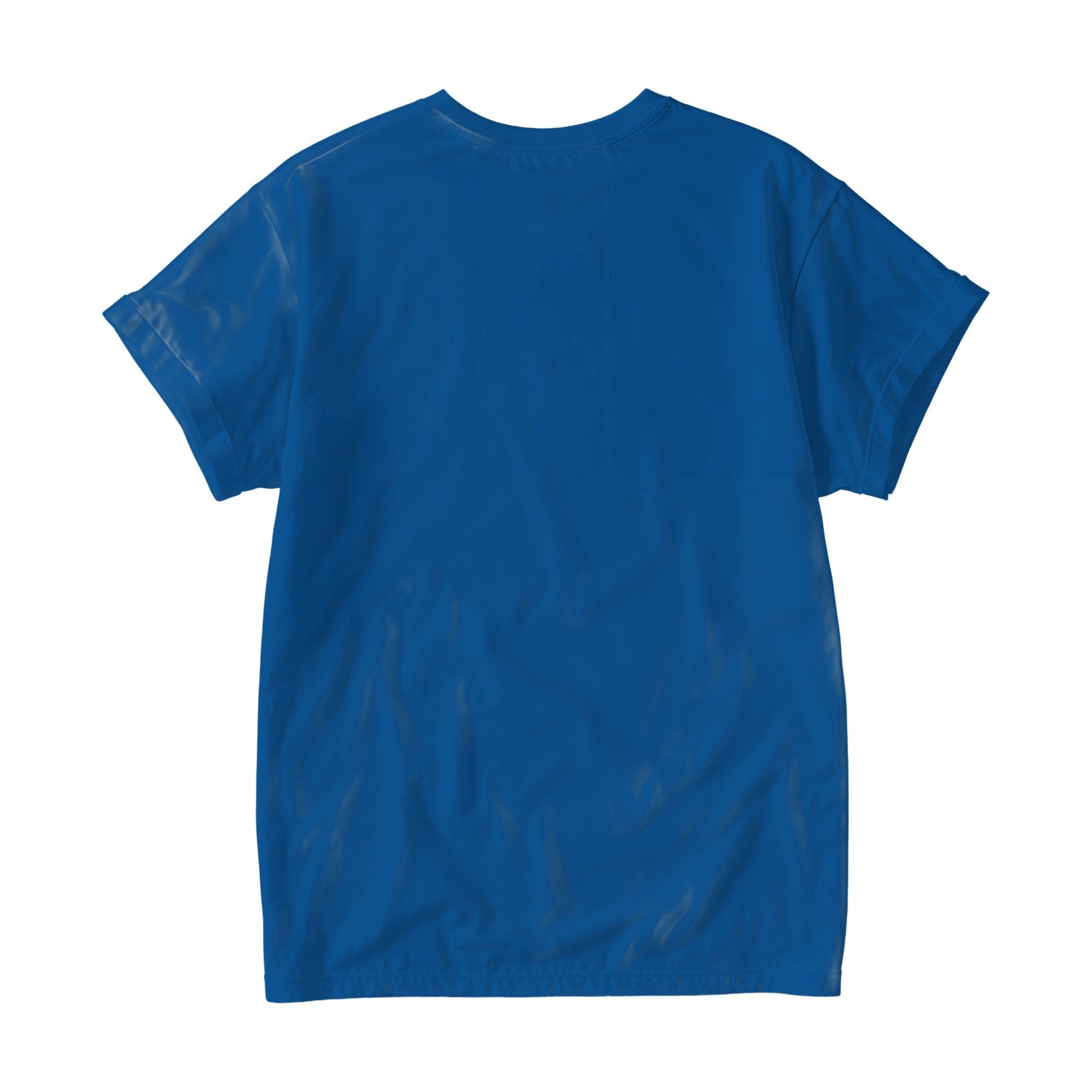 Antique Sapphire Oversized Fit Back View Unisex T-Shirt Mockup | POD Print Mockup | Instant JPG Download | Commercial Licence Included | MockupBulk