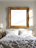Antique Frame Mockup | Blank Template #013 — Empty Frame Template | bulkmockup High-Res JPG | Commercial Use Included | MockupBulk