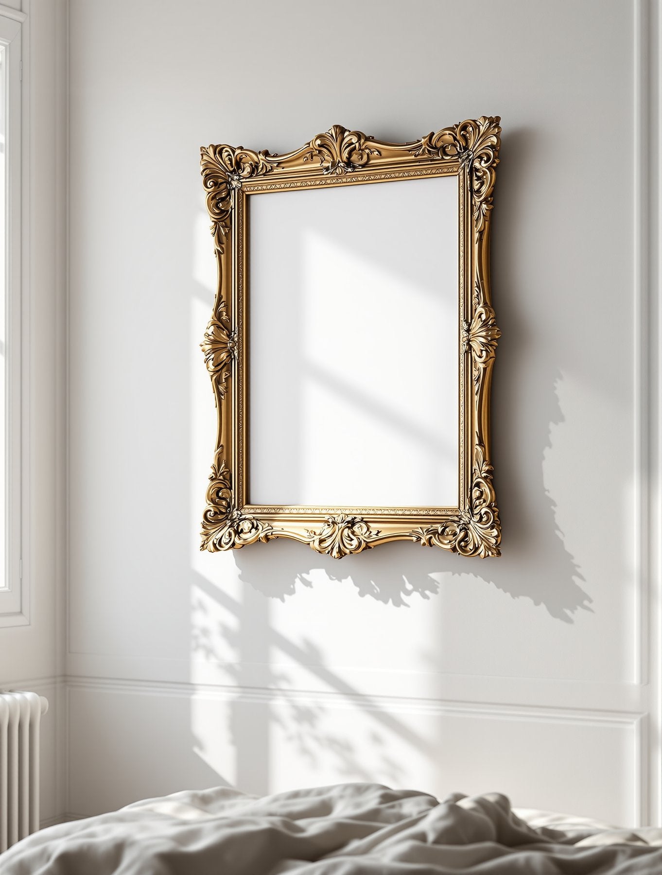 Antique Frame Mockup — Blank Template #014 — Digital Frame Mockup | bulkmockup JPG Download | For POD Etsy Shopify | MockupBulk