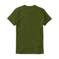Army Longline Fit Back View Mens T-Shirt Mockup | Instant Download JPG Mockup | POD Etsy Redbubble Printful | Commercial Use | MockupBulk