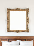 Antique Frame Mockup — Blank Template #019 — bulkmockup Frame Template | Instant Download JPG | Commercial Use | MockupBulk