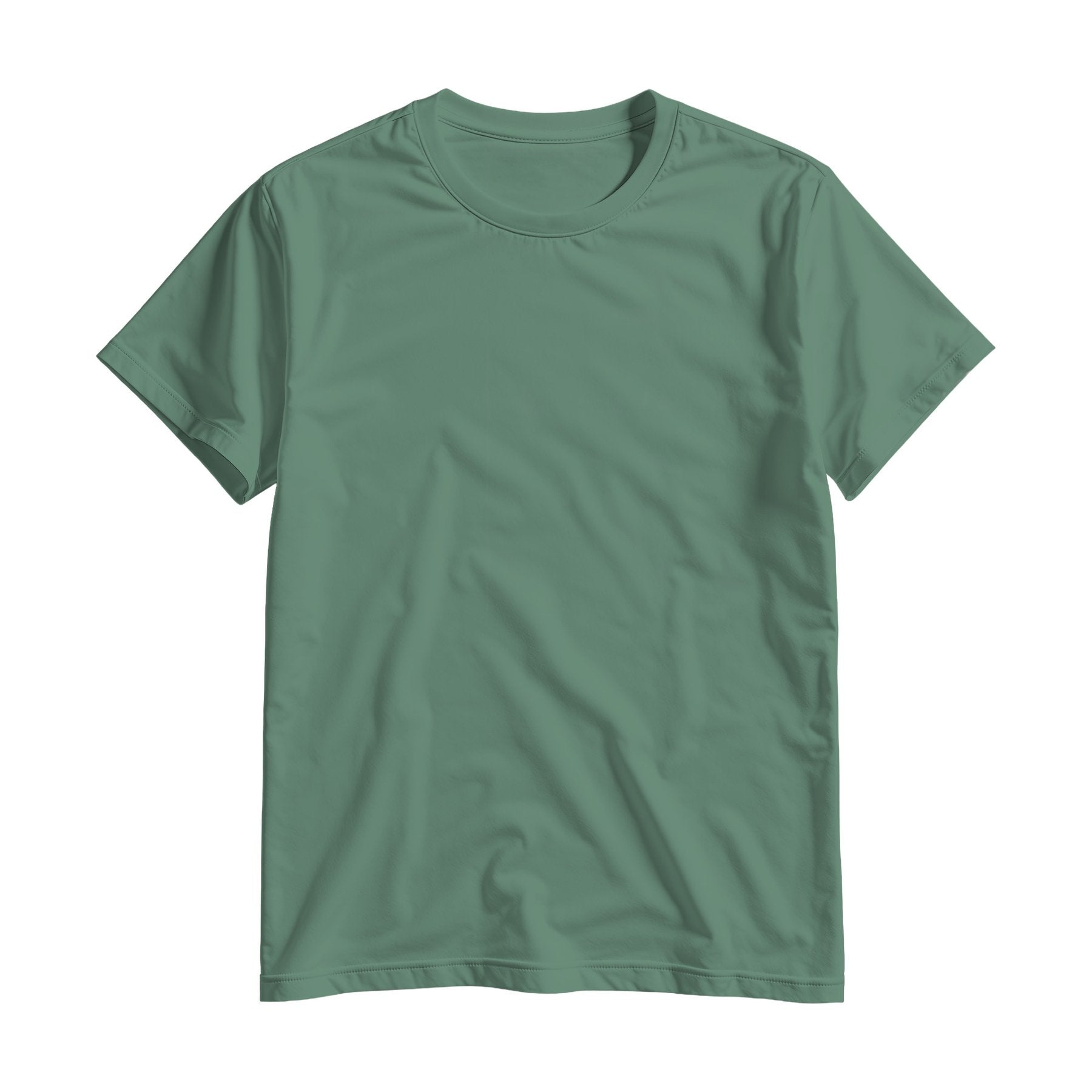 Antique Jade Dome Box Fit Unisex T-Shirt Mockup | High Resolution JPG | POD Mockup Template | Commercial Use Download | MockupBulk
