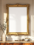 Blank Template #022 Antique Frame Mockup | Blank Frame Template for Etsy | bulkmockup JPG Download | Commercial Use | MockupBulk