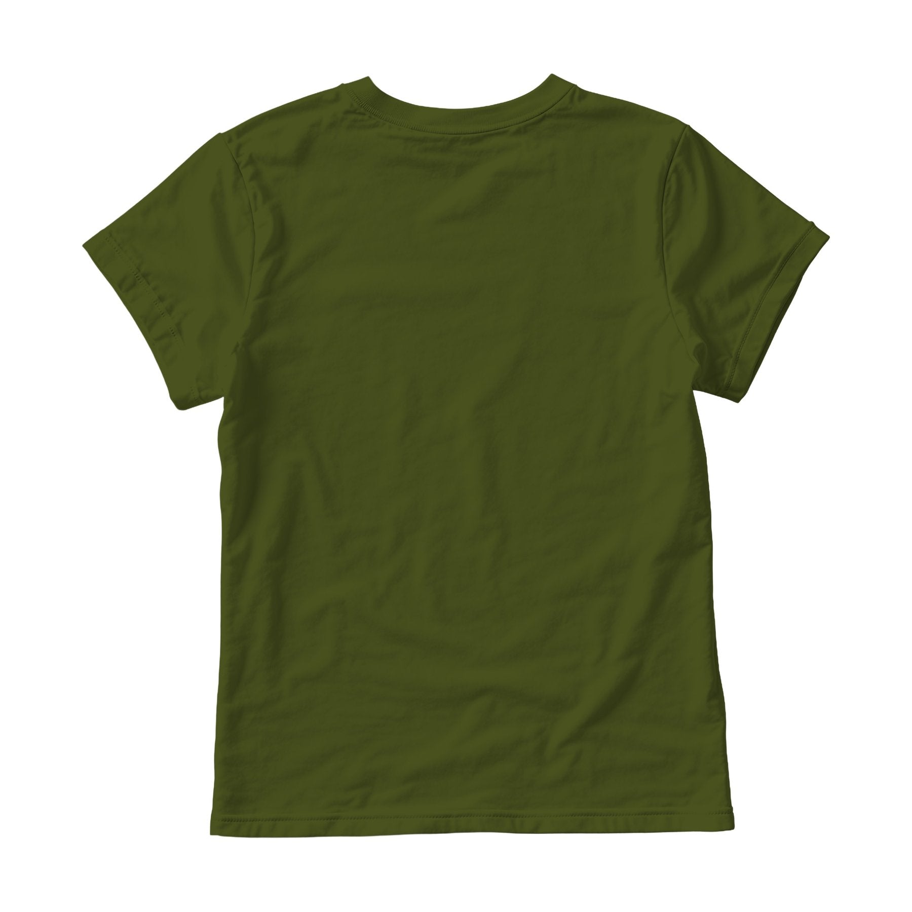 Army Box Fit Back View Womens T-Shirt Mockup | JPG Mockup Download | For POD Sellers Designers Etsy Shops | Commercial Use | MockupBulk