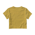 Antique Gold Crop Fit Back View Womens T-Shirt Mockup | Digital Download Mockup | High-Resolution JPG | Commercial Use Included | MockupBulk