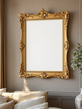 Antique Frame Mockup | Blank Template #028 | bulkmockup Frame Template | Instant Download JPG | Commercial Use | MockupBulk