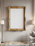 Antique Frame Mockup — Blank Template #034 — bulkmockup Digital Download | Blank Frame JPG | Commercial Licence Included | MockupBulk