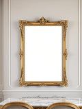Antique Frame Mockup — Blank Template #037 — High-Resolution JPG | bulkmockup Template | For Etsy POD Print Sellers | MockupBulk