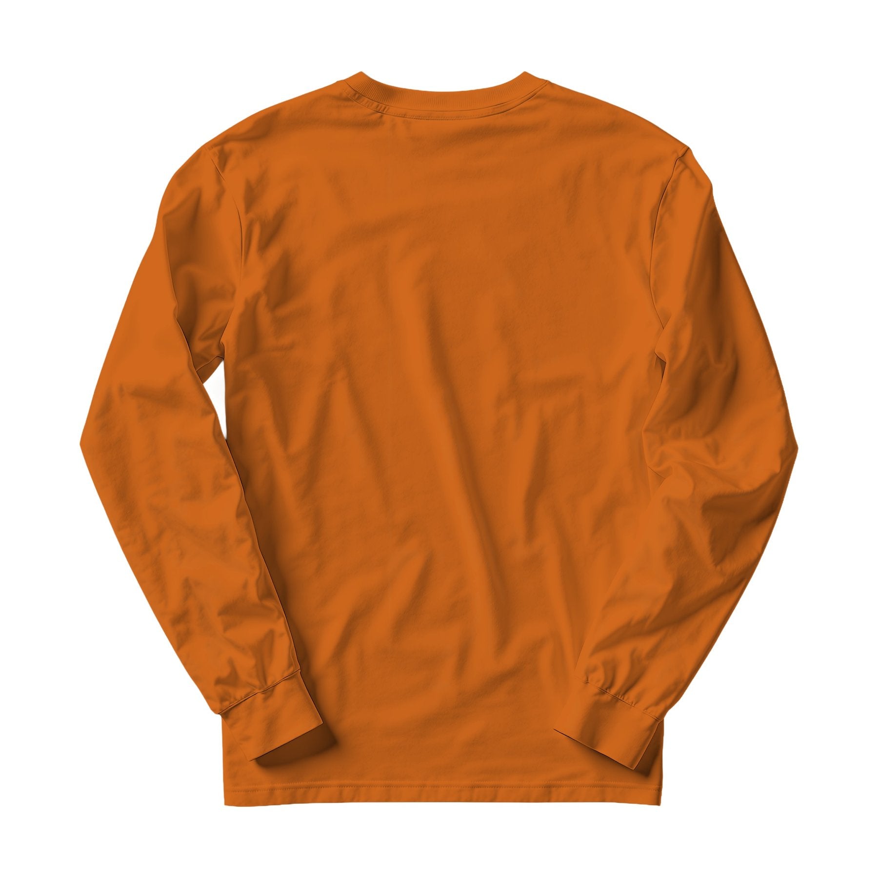 Antique Orange Regular Fit Back View Unisex T-Shirt Mockup | POD Print Mockup | Instant JPG Download | Commercial Licence Included | MockupBulk