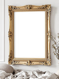 Antique Frame Mockup — Blank Template #044 — High-Resolution JPG | bulkmockup Template | For Etsy POD Print Sellers | MockupBulk