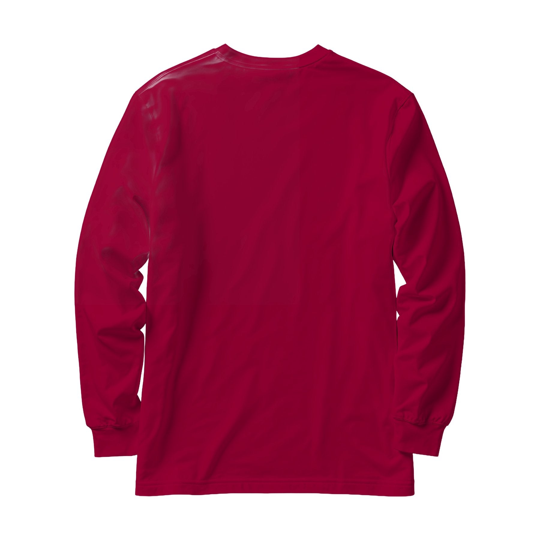 Antique Cherry Red Regular Fit Back View Mens T-Shirt Mockup | Shopify Etsy Mockup Template | High-Res JPG | Commercial Use Download | MockupBulk