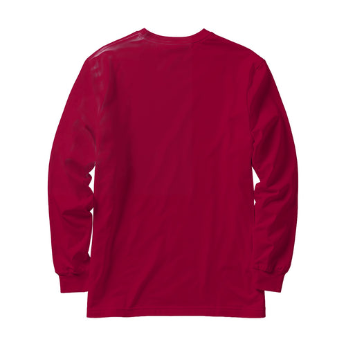 Antique Cherry Red Regular Fit Back View Mens T-Shirt Mockup | Shopify Etsy Mockup Template | High-Res JPG | Commercial Use Download | MockupBulk