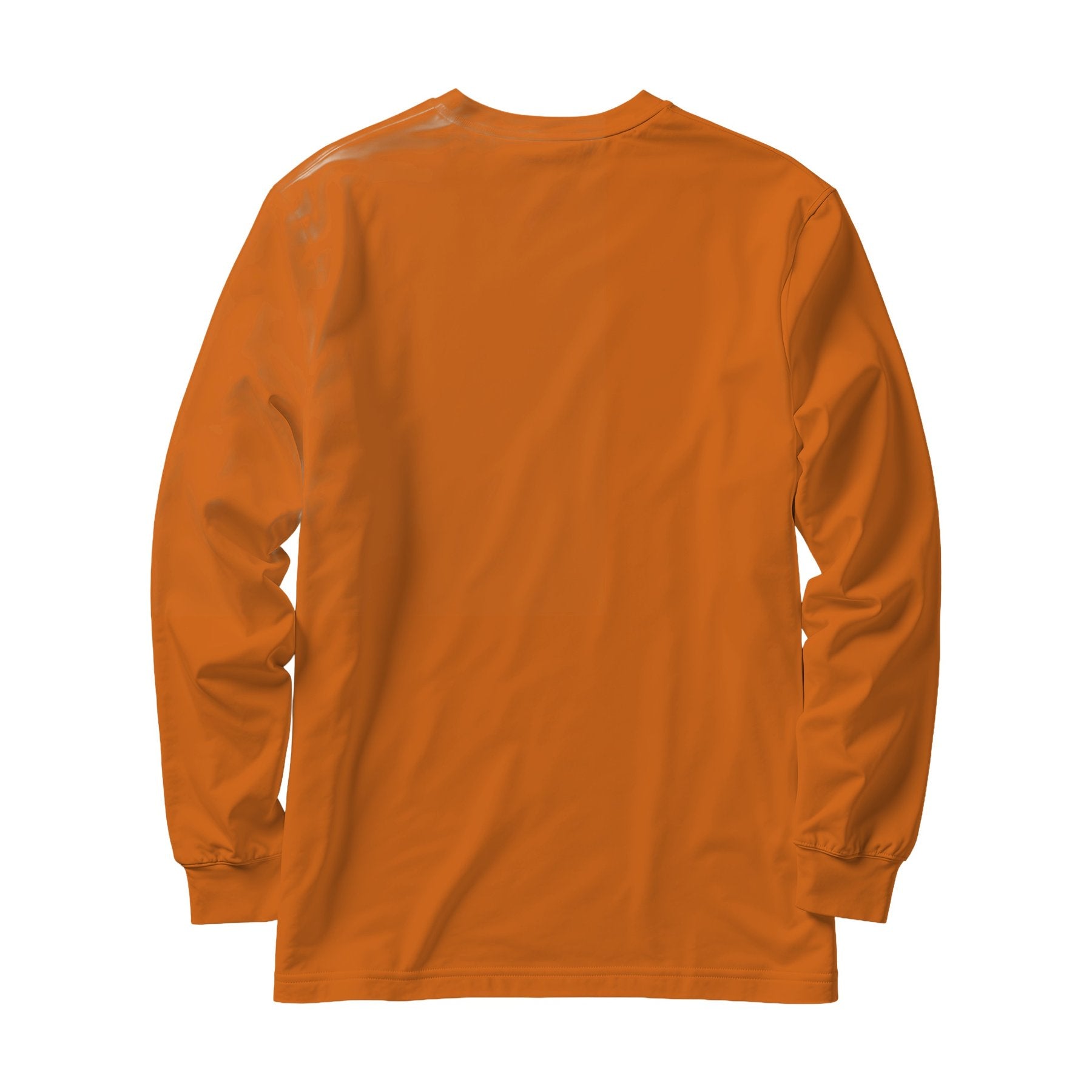 Antique Orange Regular Fit Back View Mens T-Shirt Mockup | High-Res JPG Template | Instant Digital Download | POD Etsy Shopify | MockupBulk