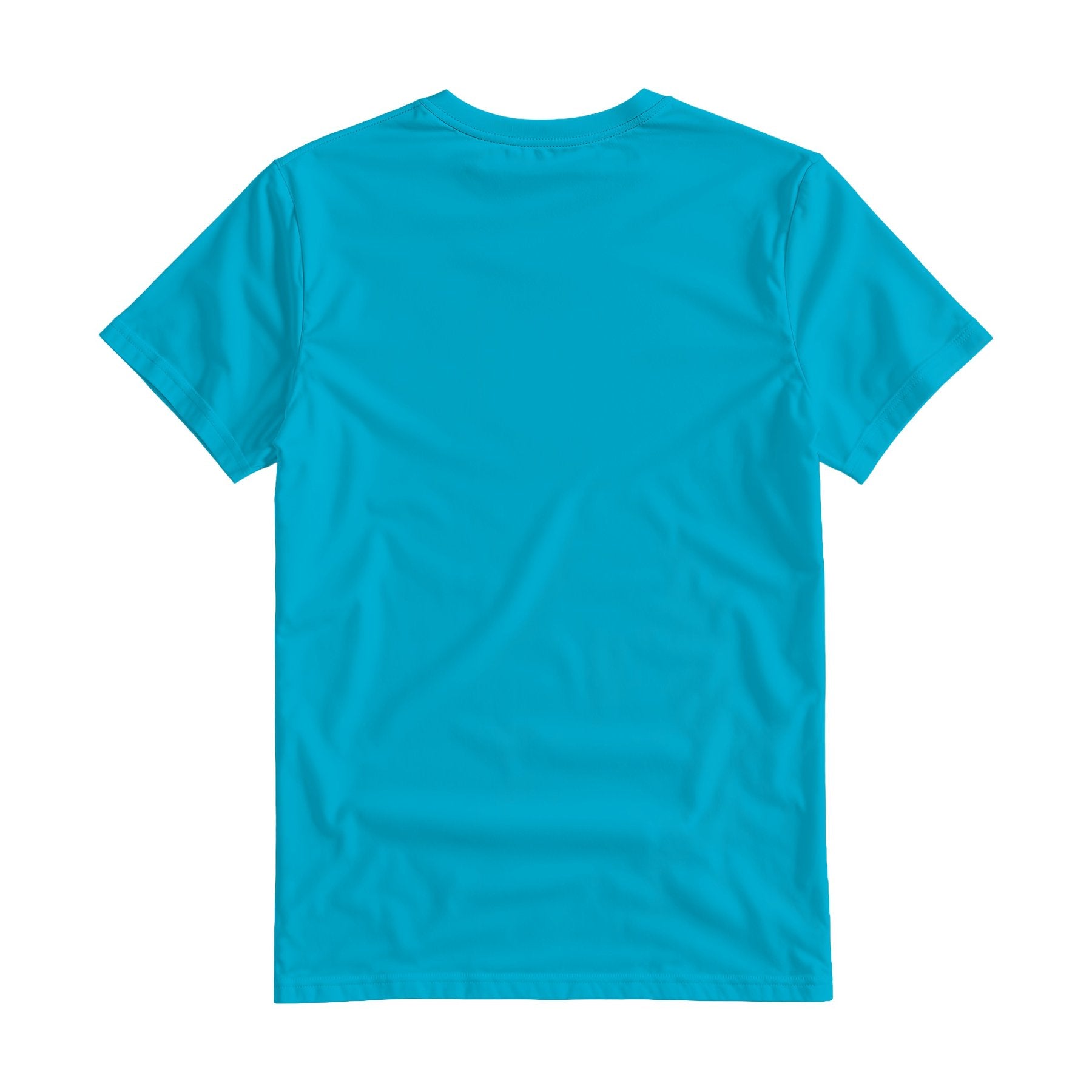 Aqua Regular Fit Back View Mens T-Shirt Mockup | Instant Download JPG Mockup | POD Etsy Redbubble Printful | Commercial Use | MockupBulk