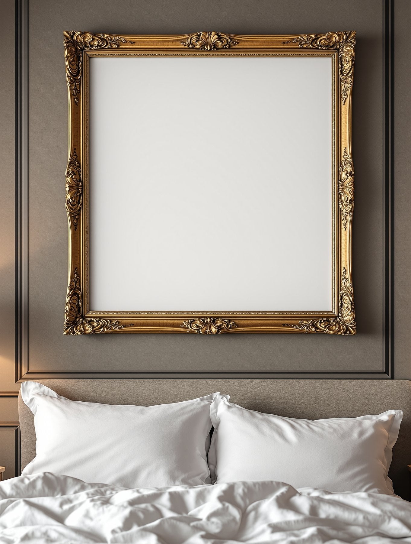 Antique Frame Mockup | Blank Template #055 — Blank Frame Template for Etsy | bulkmockup JPG Download | Commercial Use | MockupBulk