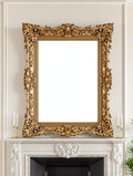 Antique Frame Mockup, Blank Template #056 | Print-on-Demand Frame Mockup | bulkmockup JPG | Commercial Licence | MockupBulk
