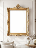 Antique Frame Mockup | Blank Template #057 | Blank Frame Template | High-Res JPG Instant Download | Commercial Use | bulkmockup | MockupBulk