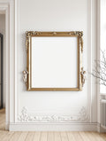 Antique Frame Mockup | Blank Template #063 | bulkmockup Blank Frame Template | High-Res JPG | Commercial Licence | MockupBulk