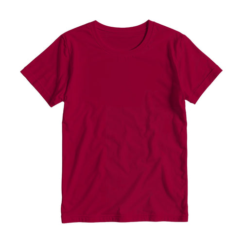 Antique Cherry Red Relaxed Fit Back View Unisex T-Shirt Mockup | High-Res JPG Instant Download | Commercial Use | Etsy POD Shopify Template | MockupBulk