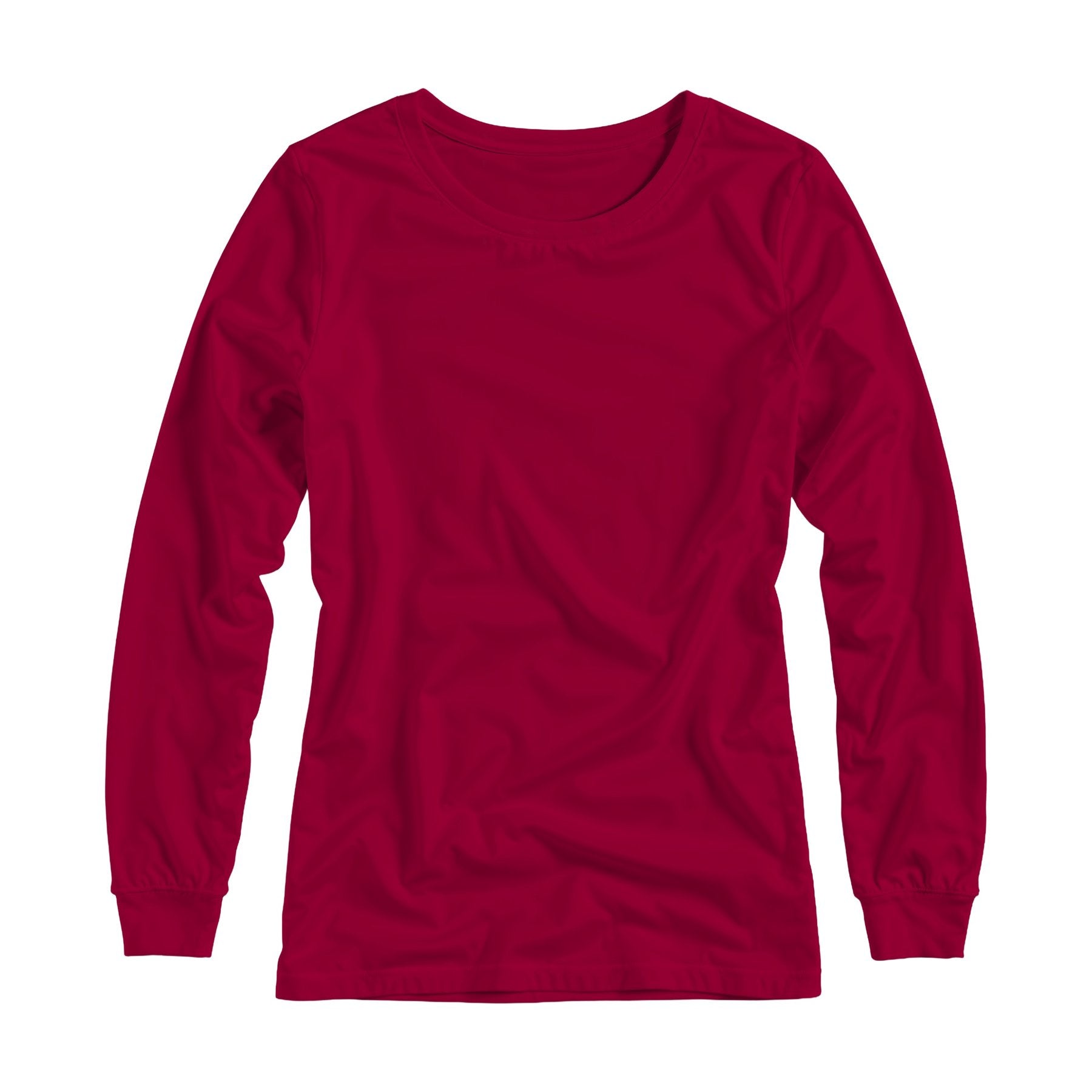 Antique Cherry Red Regular Fit Back View Womens T-Shirt Mockup | JPG Mockup Download | For POD Sellers Designers Etsy Shops | Commercial Use | MockupBulk