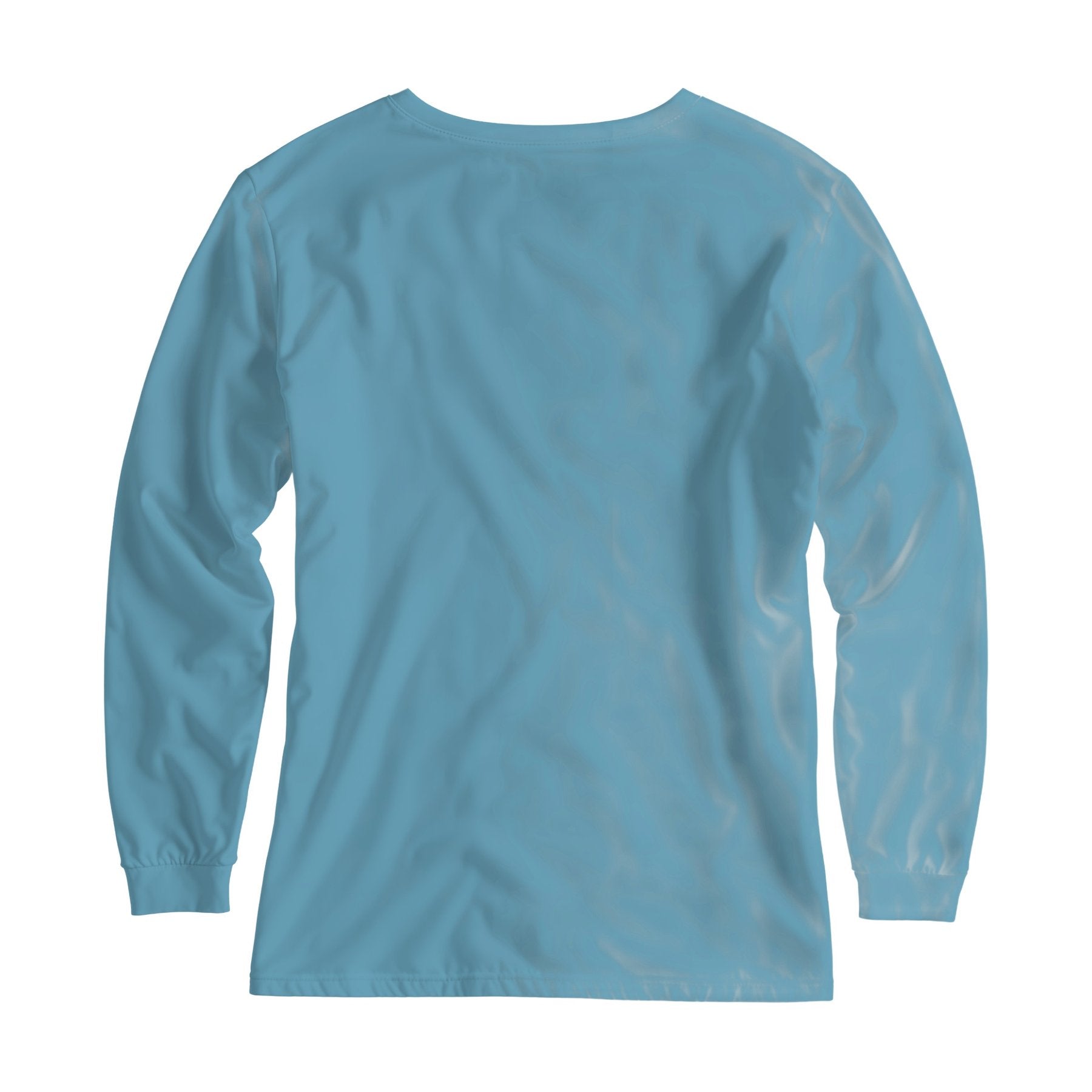 Arctic Blue Relaxed Fit Back View Womens T-Shirt Mockup | High-Res JPG Template | Instant Digital Download | POD Etsy Shopify | MockupBulk