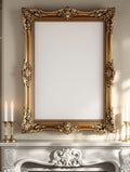 Antique Frame Mockup | Blank Template #078 | Frame Template JPG | Instant bulkmockup Download | Commercial Use | MockupBulk