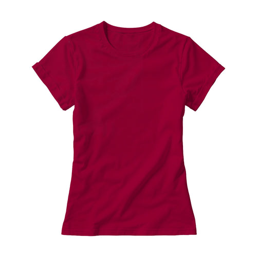 Antique Cherry Red Regular Fit Womens T-Shirt Mockup | JPG Digital Download | Etsy Shopify Mockup | Commercial Licence Included | MockupBulk