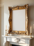 Antique Frame Mockup | Blank Template #082 — Blank Frame Mockup JPG | Commercial Licence | bulkmockup Download | MockupBulk