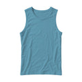 Arctic Blue Regular Fit Unisex Tank Mockup | Print on Demand Mockup | High-Res JPG Download | Commercial Use Included | MockupBulk