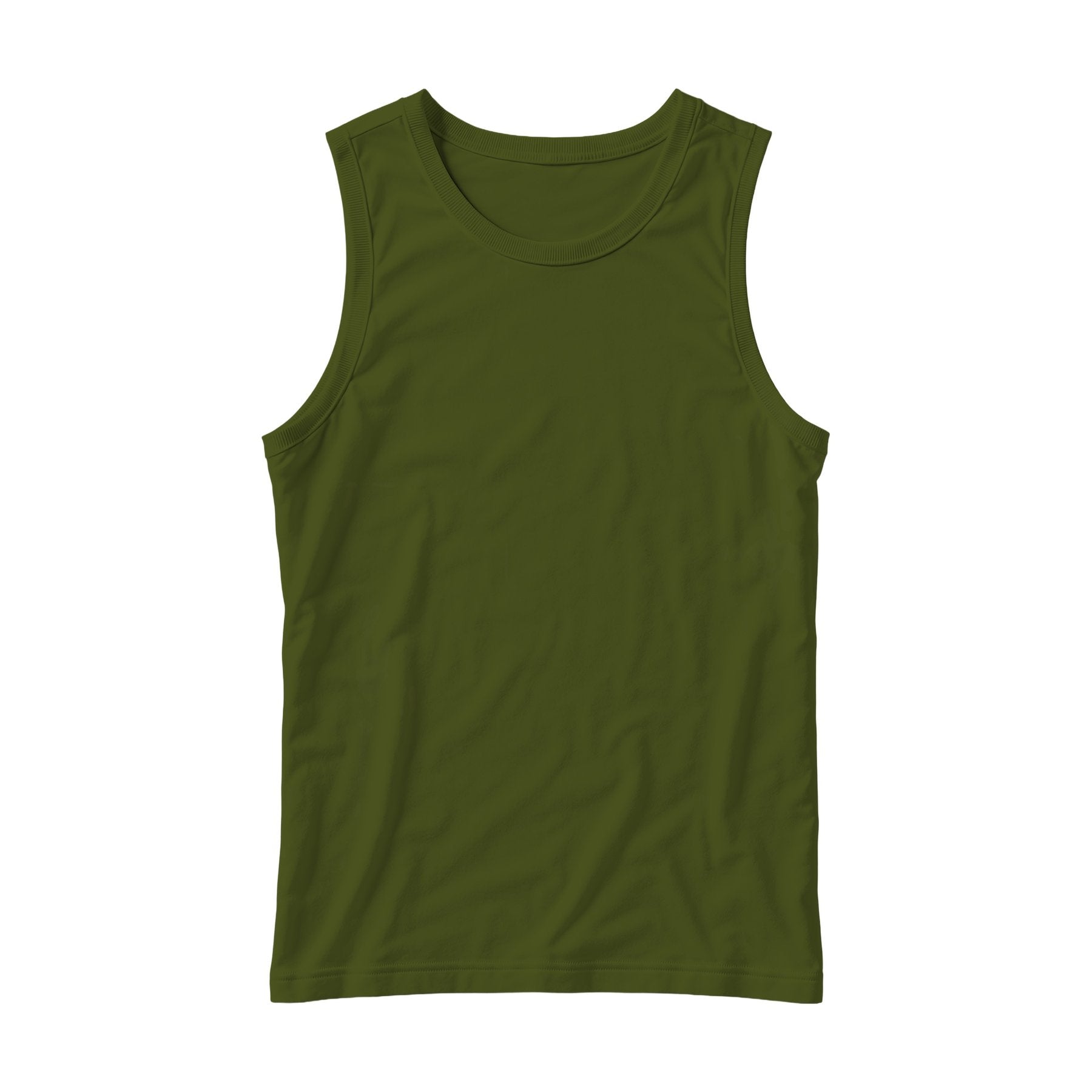 Army Regular Fit Unisex Tank Mockup | Product Mockup JPG | Instant Download | Commercial Use for POD Sellers | MockupBulk