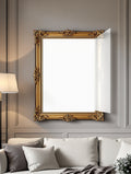 Blank Template #092 Antique Frame Mockup | Empty Frame Template | bulkmockup High-Res JPG | Commercial Use Included | MockupBulk