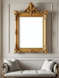 Antique Frame Mockup, Blank Template #094 | High-Res Frame Template JPG | bulkmockup Mockup Store | Commercial Use | MockupBulk