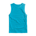 Aqua Box Fit Back View Unisex Tank Mockup | Print on Demand Mockup | High-Res JPG Download | Commercial Use Included | MockupBulk