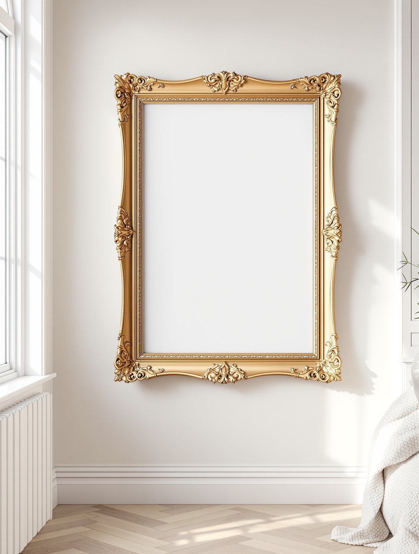 Antique Frame Mockup | Blank Template #096 | Frame Mockup JPG Download | bulkmockup Template | Commercial Licence | MockupBulk