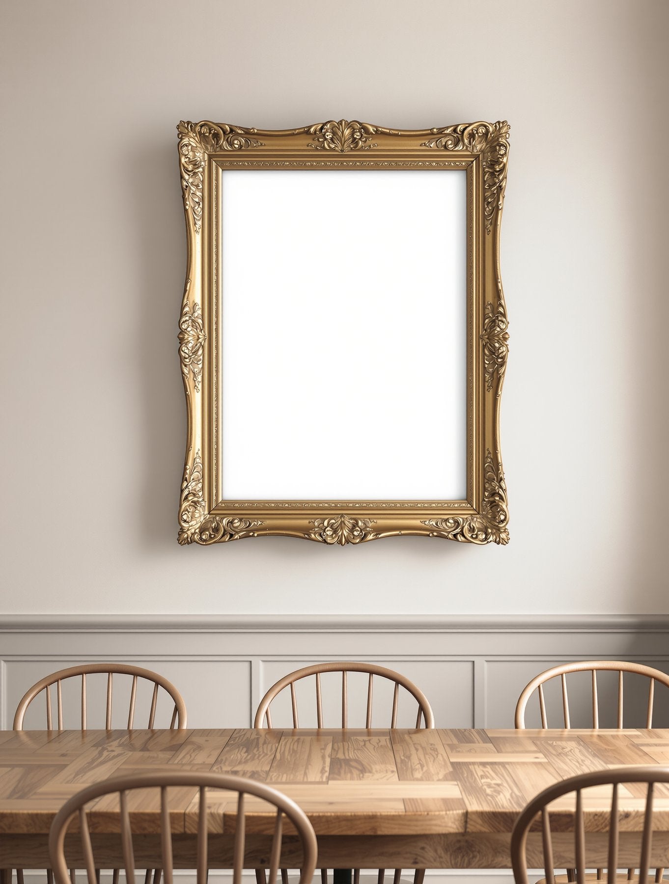 Antique Frame Mockup | Blank Template #099 — Instant bulkmockup Download | Blank Frame JPG Template | Commercial Use | MockupBulk