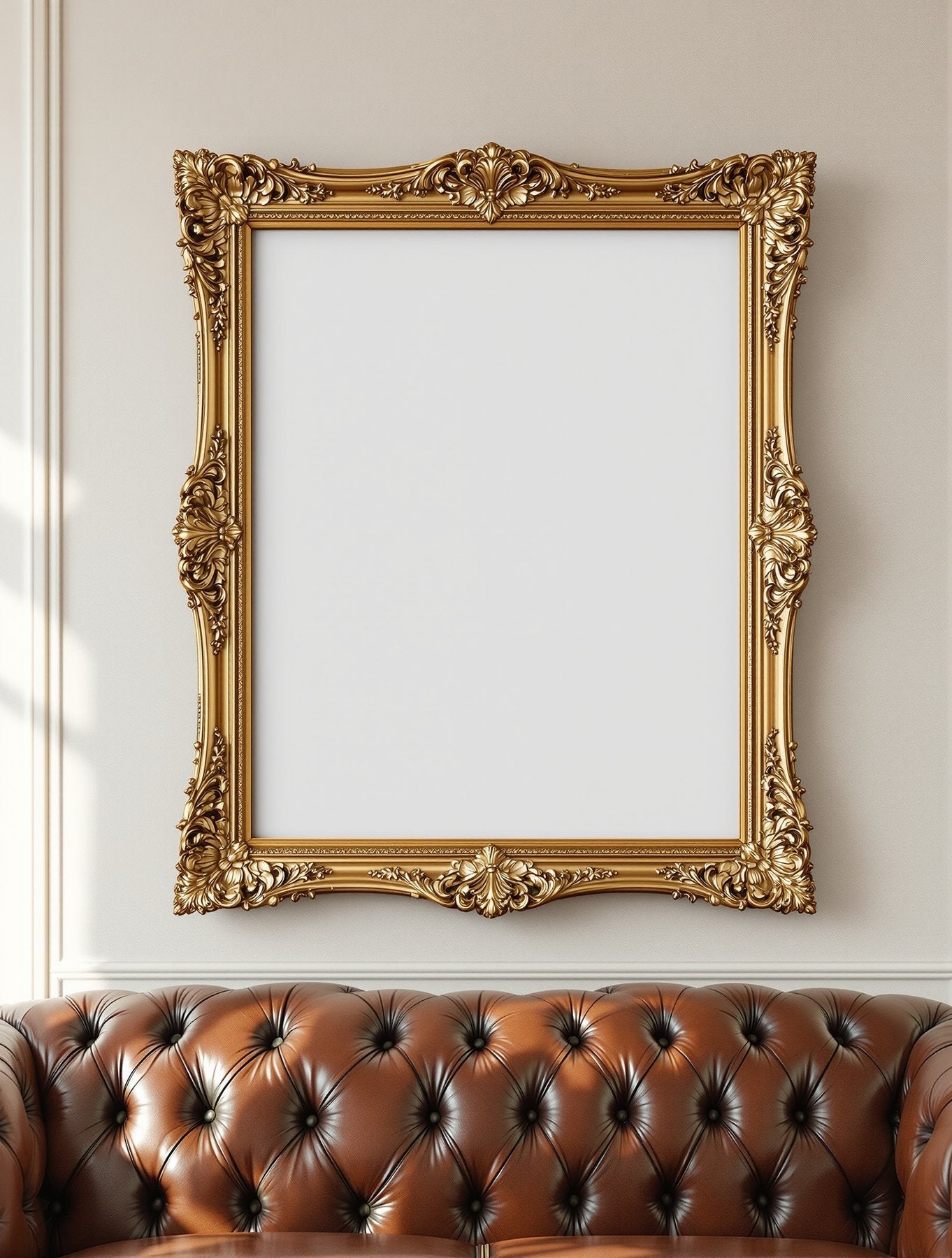 Antique Frame Mockup — Blank Template #100 — Frame Mockup JPG Download | bulkmockup Template | Commercial Licence | MockupBulk