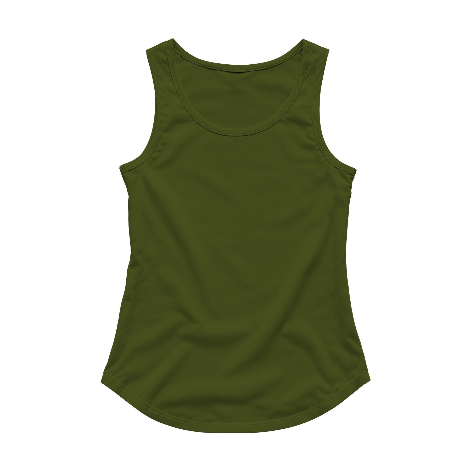 Army Curve Fit Back View Womens Tank Mockup | Instant Download JPG Mockup | POD Etsy Redbubble Printful | Commercial Use | MockupBulk
