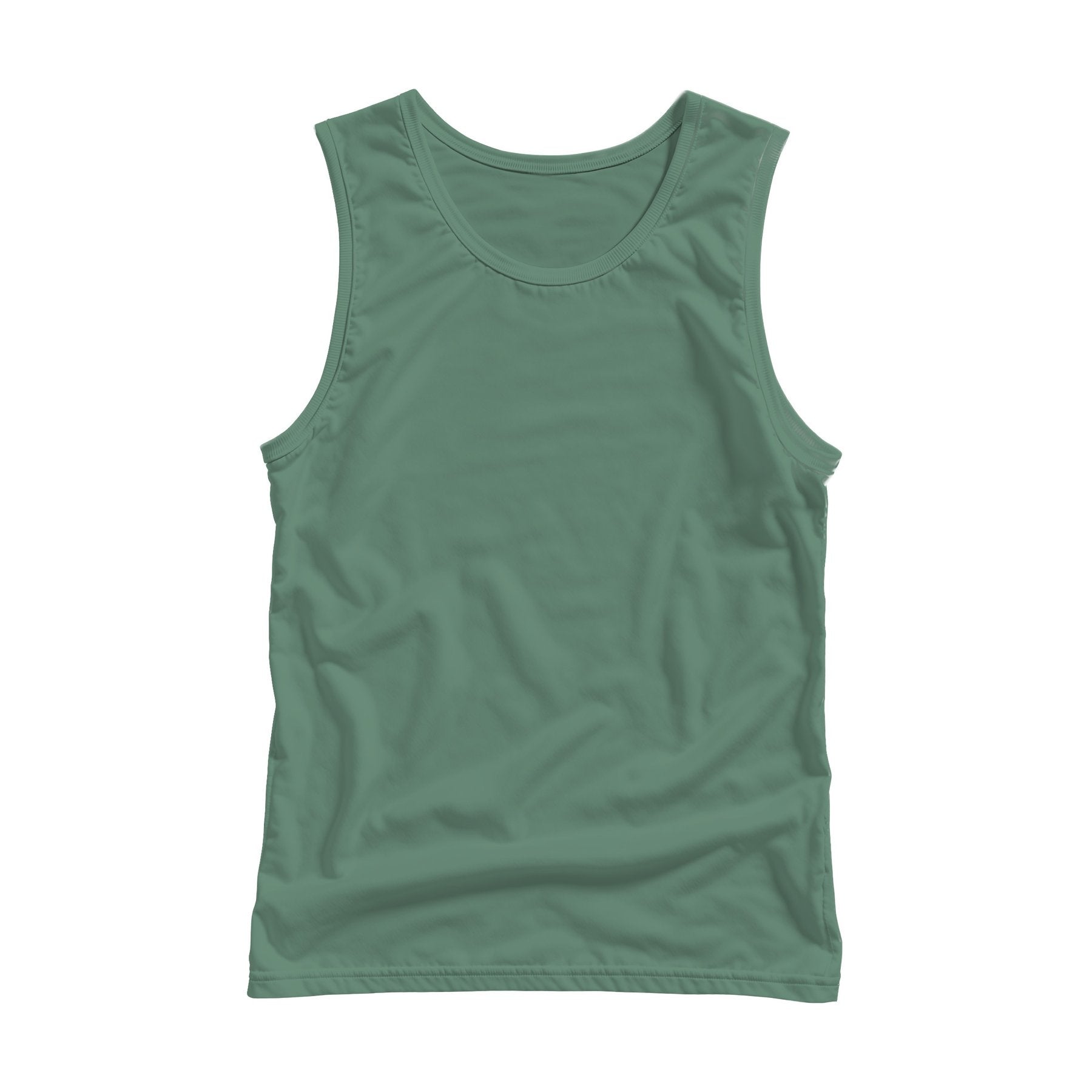 Unisex Tank Mockup | Antique Jade Dome Back View | High-Res JPG Template | Instant Digital Download | POD Etsy Shopify | MockupBulk