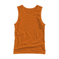 Antique Orange Back View Unisex Tank Mockup | High Resolution JPG | POD Mockup Template | Commercial Use Download | MockupBulk