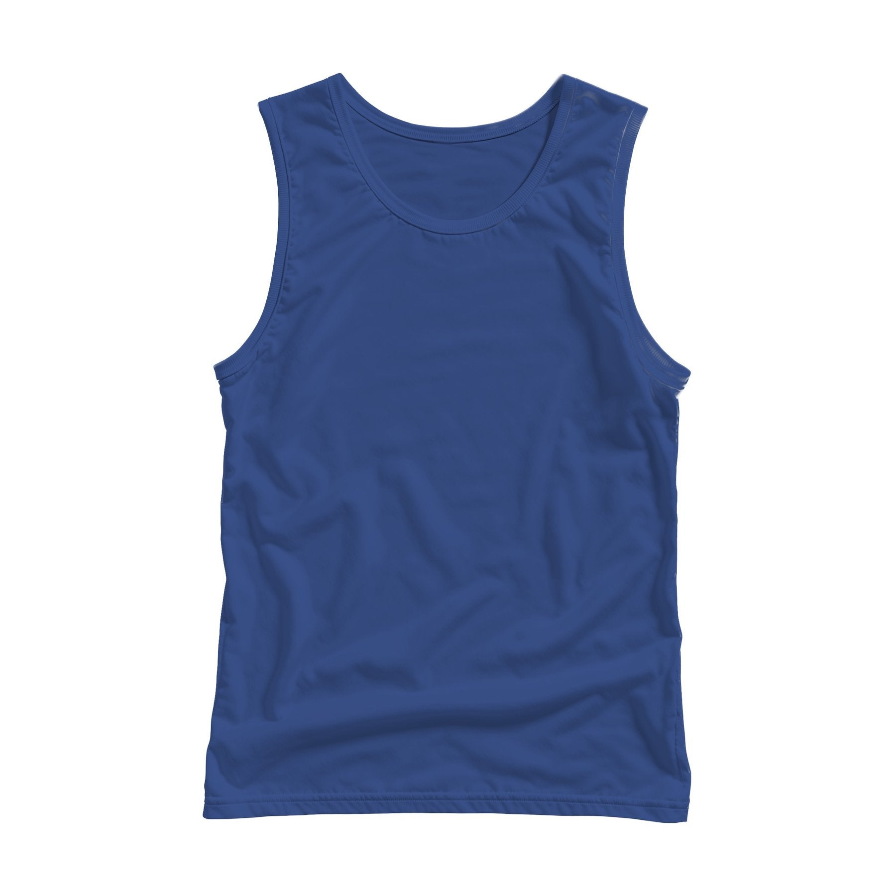 Unisex Tank Mockup | Antique Royal Back View — Product Mockup JPG | Instant Download | Commercial Use for POD Sellers | MockupBulk