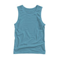 Unisex Tank Mockup | Arctic Blue Back View — Product Mockup JPG | Instant Download | Commercial Use for POD Sellers | MockupBulk