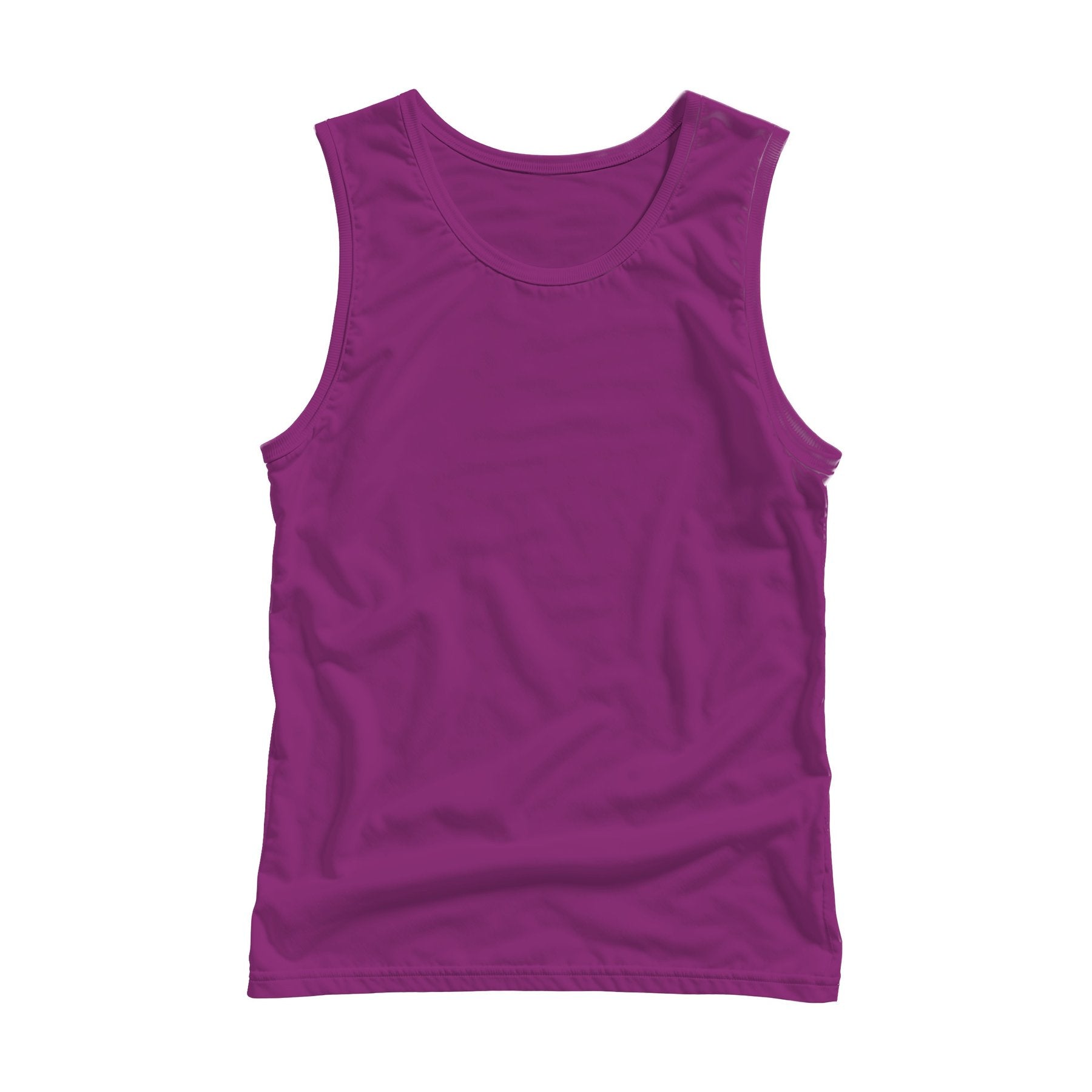 Unisex Tank Mockup, Berry Back View | Digital Download Mockup | High-Resolution JPG | Commercial Use Included | MockupBulk