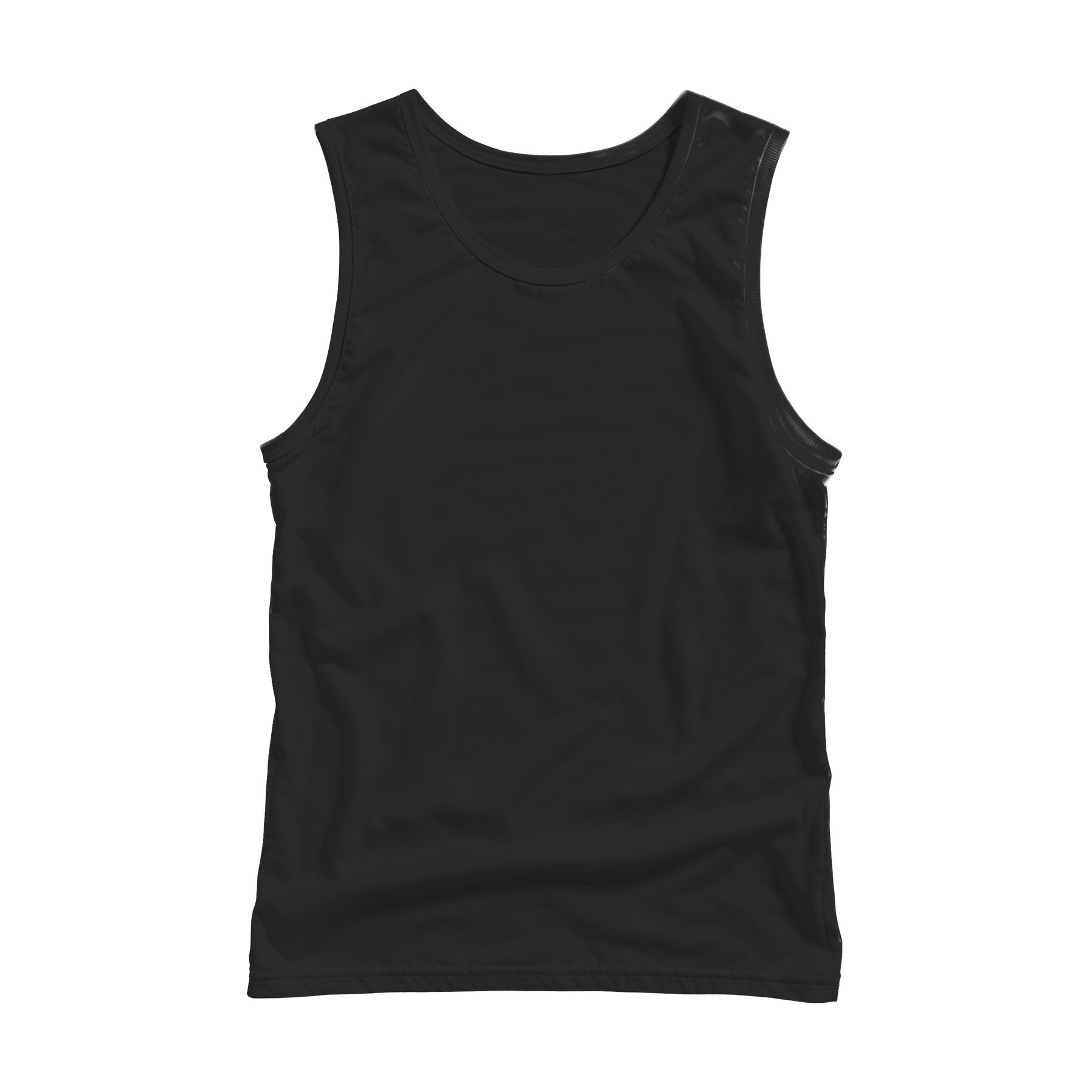 Unisex Tank Mockup | Black Heather Back View | JPG Mockup Download | For POD Sellers Designers Etsy Shops | Commercial Use | MockupBulk