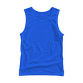 Unisex Tank Mockup | Blue Back View — Instant Download JPG Mockup | POD Etsy Redbubble Printful | Commercial Use | MockupBulk